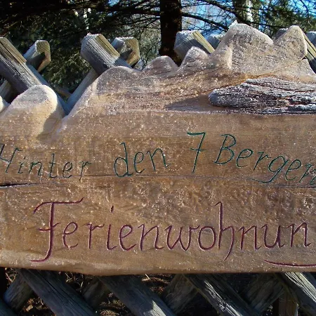 Apartment Ferienwohnung Hinter Den Sieben Bergen *
